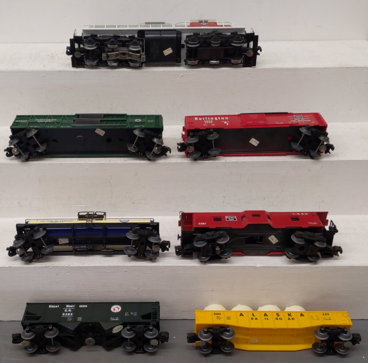 Lionel 6-1160 O Gauge Great Lakes Limited Diesel Locomotive & Freight Set EX/Box