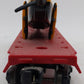 Lionel 6800 Vintage O Flatcar with Yellow over Black Airplane VG