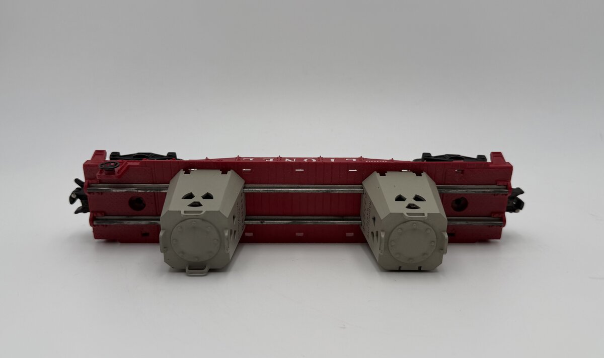 Lionel 6805 Vintage O Radioactive Atomic Disposal Flatcar VG