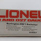Lionel 6-8057 O Gauge Burlington SW1 Switcher #8057 EX/Box