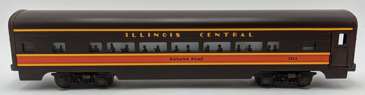 Lionel 6-7223 O Gauge Illinois Central "Banana Road" Passenger Car #7223 LN/Box