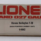 Lionel 6-8062 O Burlington F-3 B-Unit Chrome Non-Powered Diesel Locomotive #8062 EX/Box