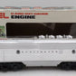 Lionel 6-8062 O Burlington F-3 B-Unit Chrome Non-Powered Diesel Locomotive #8062 EX/Box