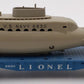 Lionel 6830 Vintage O Flatcar w/ Non Operating Submarine VG