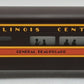 Lionel 6-7224 O Gauge Illinois Central "General Beauregard" Dining Car #7224 LN/Box