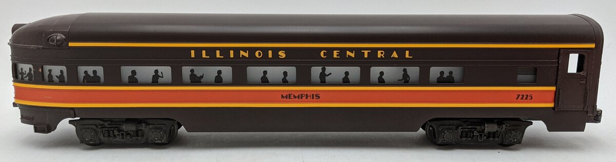 Lionel 6-7225 O Gauge Illinois Central "Memphis" Observation Car #7225 EX/Box