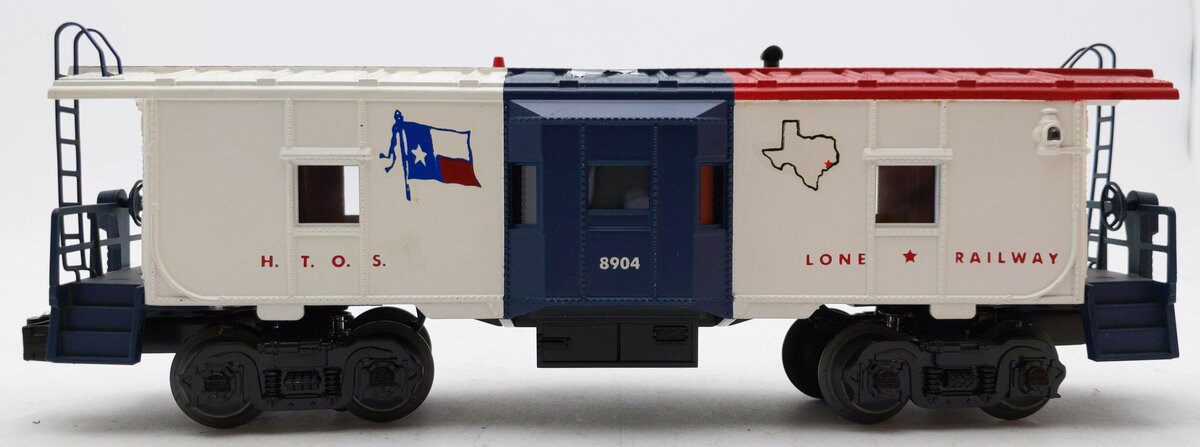 Lionel 6-8904 Houston Tinplate Operators Society Bay Window Caboose EX