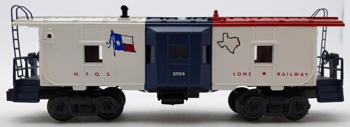 Lionel 6-8904 Houston Tinplate Operators Society Bay Window Caboose EX