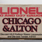 Lionel 6-8101 O Gauge Chicago & Alton 4-6-4 Steam Locomotive & Tender #659 VG/Box