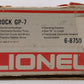 Lionel 6-8750 O Gauge Rock Island GP7 Powered Diesel Locomotive VG/Box