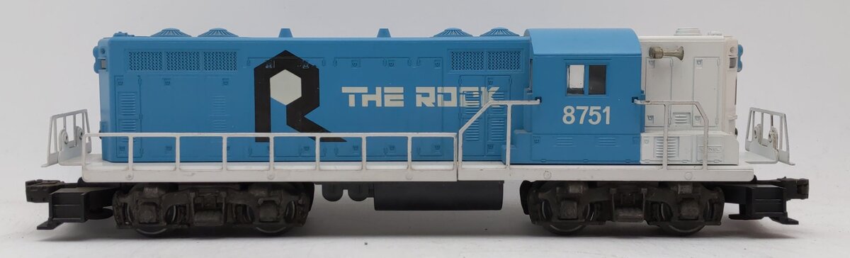 Lionel 6-8751 O Gauge The Rock GP-7 Dummy Diesel Locomotive #8751 VG/Box