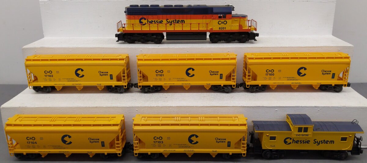 Lionel 6-11705 O Gauge Chessie System Diesel Freight Train Set EX/Box