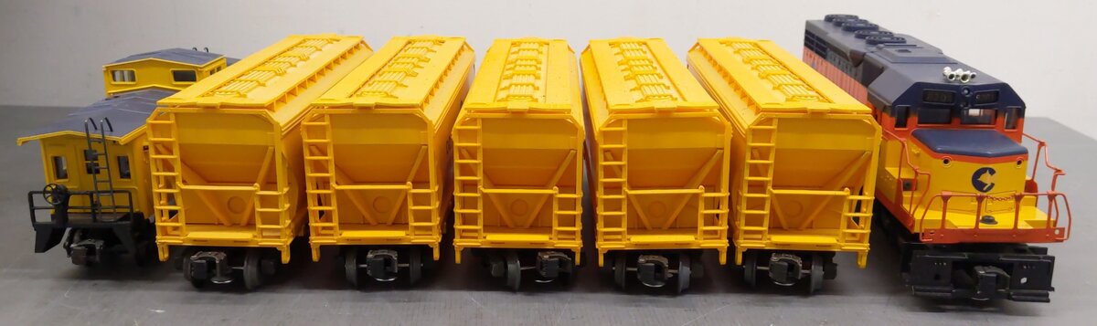 Lionel 6-11705 O Gauge Chessie System Diesel Freight Train Set EX/Box