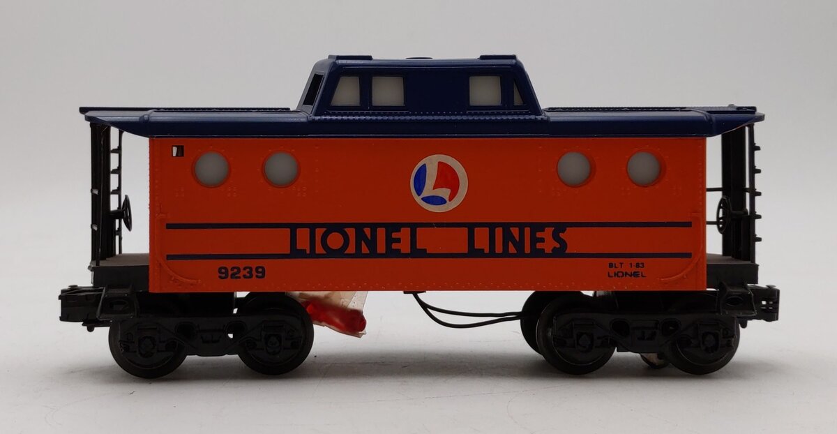 Lionel 6-9239 O Gauge Lionel Lines Illuminated Porthole Caboose EX/Box