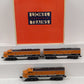 Lionel 6-11737 O Gauge TCA 40th Anniversary F3 ABA Diesel Locomotive Set EX/Box