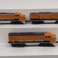 Lionel 6-11737 O Gauge TCA 40th Anniversary F3 ABA Diesel Locomotive Set EX/Box