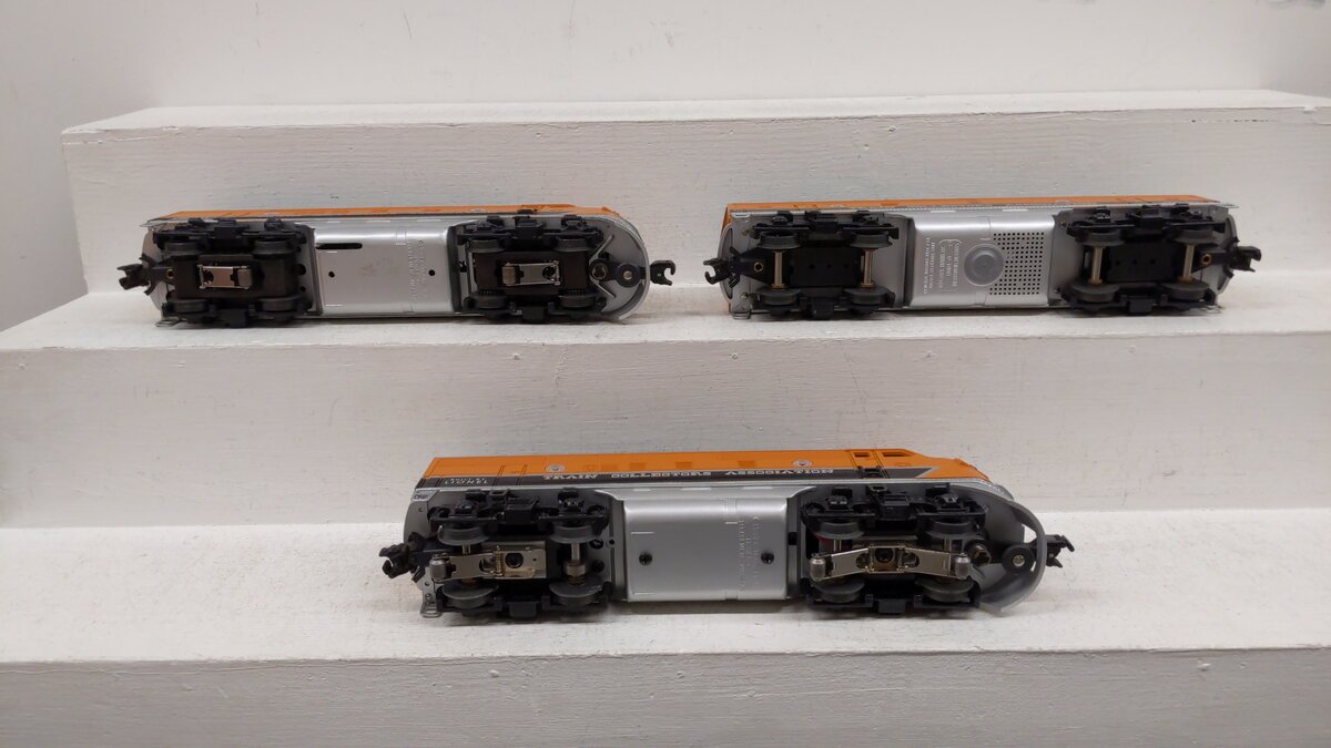 Lionel 6-11737 O Gauge TCA 40th Anniversary F3 ABA Diesel Locomotive Set EX/Box