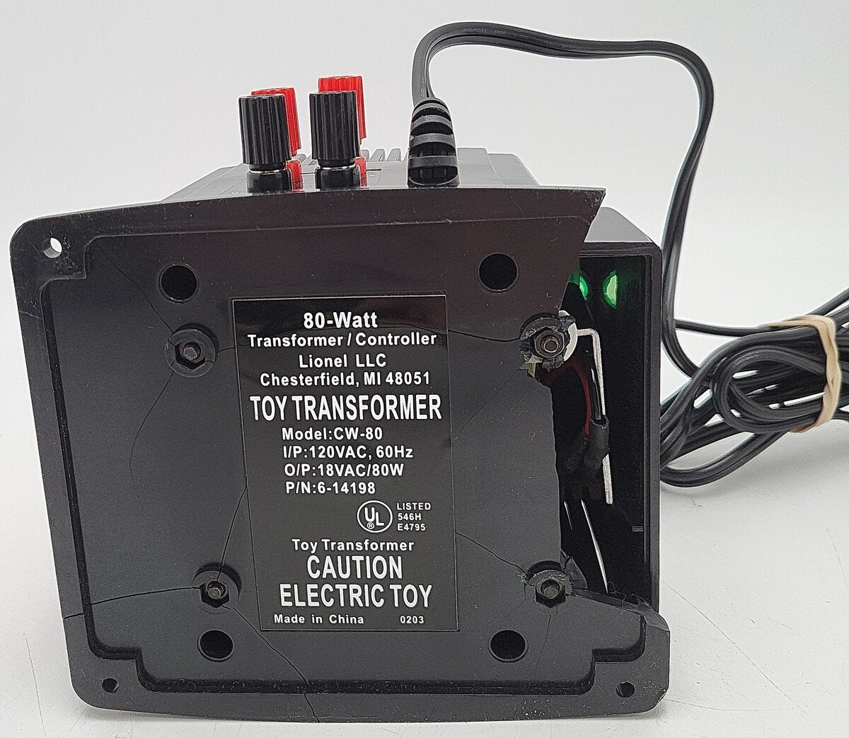Lionel CW-80 80 Watt Transformer VG