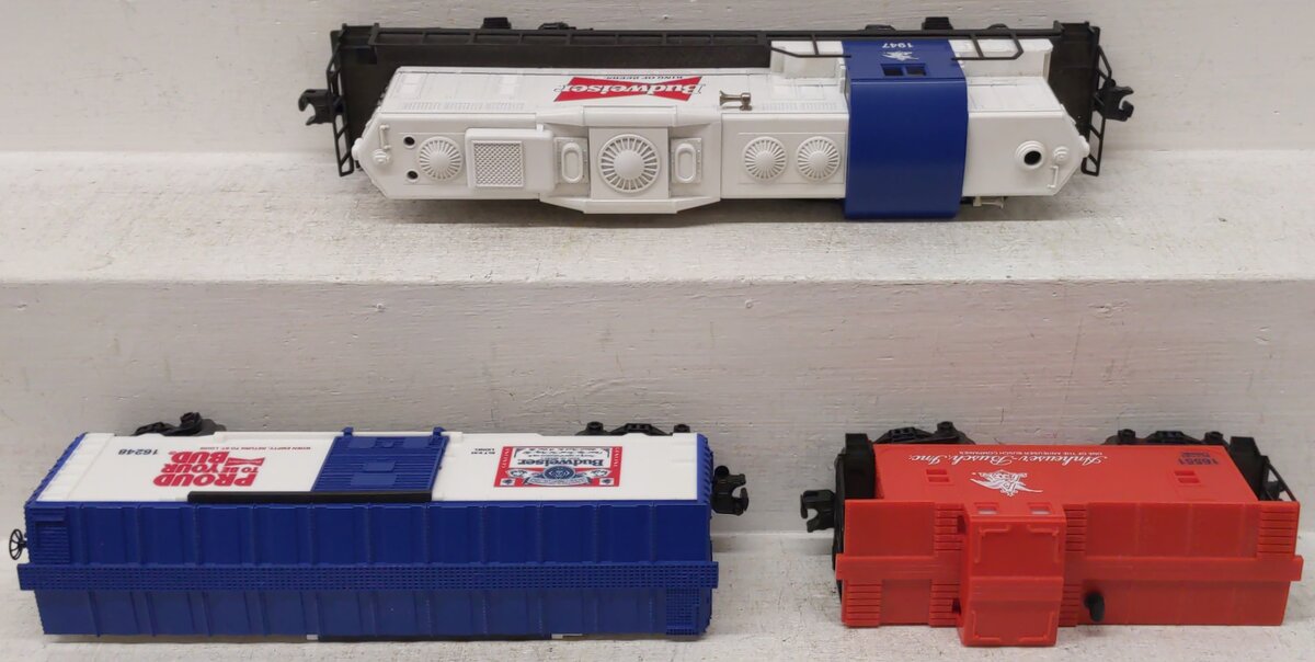 Lionel 6-11810 O Gauge Anheuser Busch Promotional Diesel Freight Train Set EX/Box