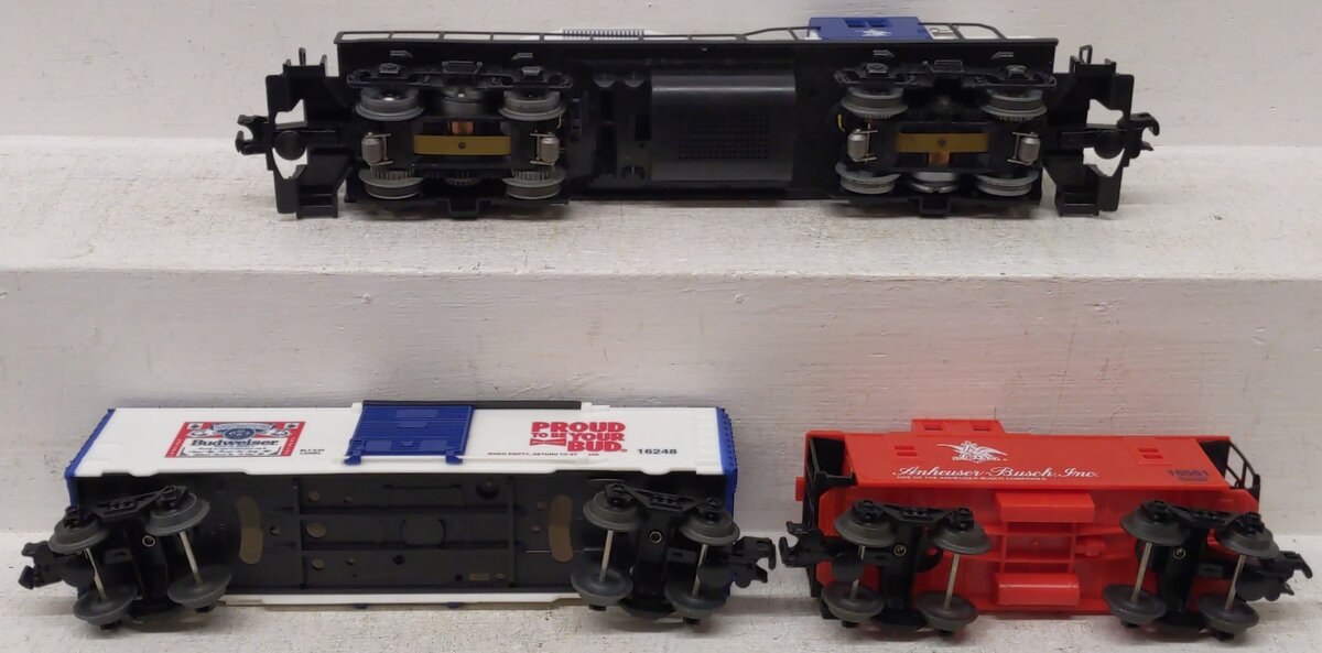 Lionel 6-11810 O Gauge Anheuser Busch Promotional Diesel Freight Train Set EX/Box