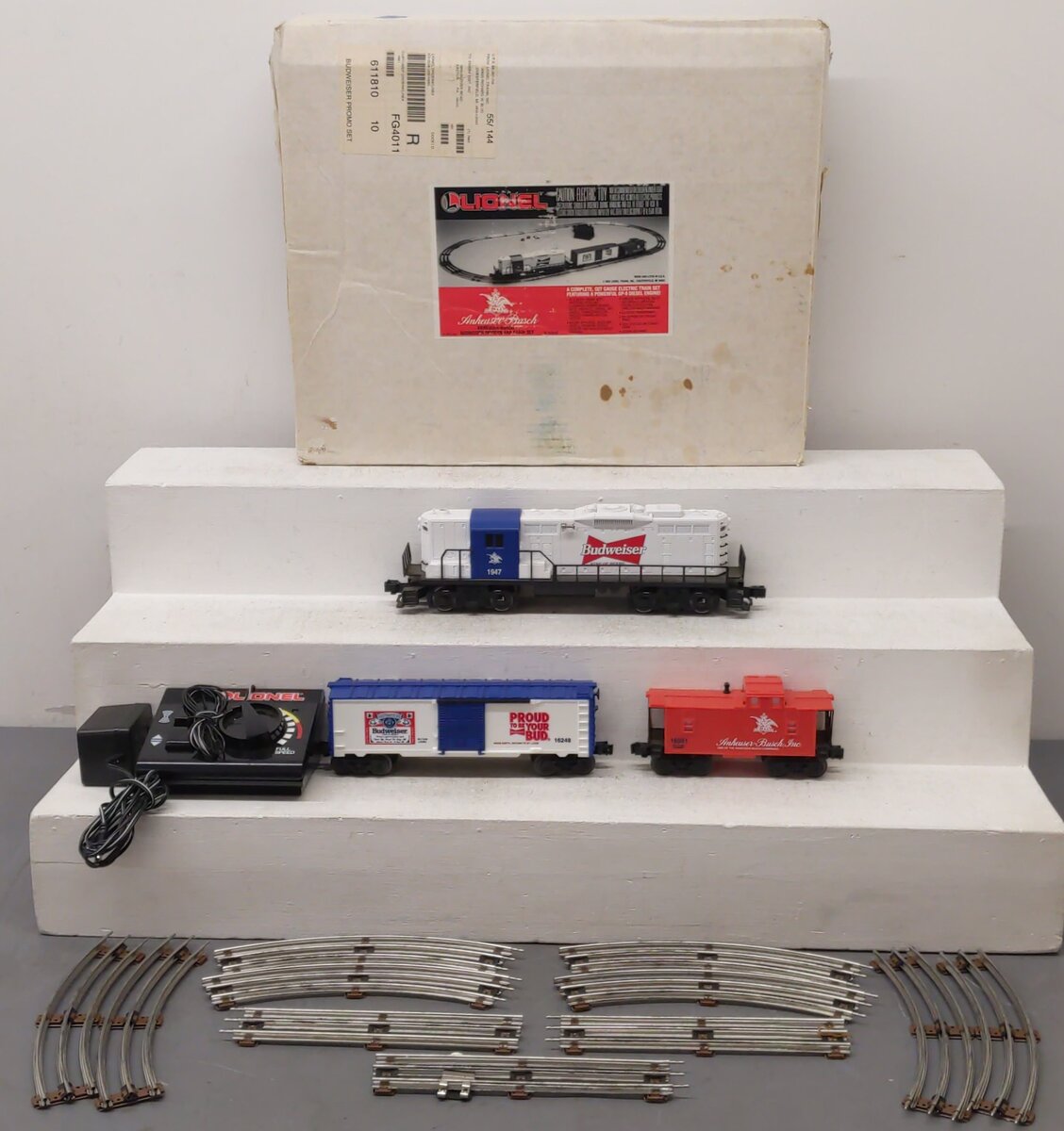 Lionel 6-11810 O Gauge Anheuser Busch Promotional Diesel Freight Train Set EX/Box