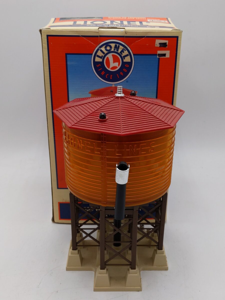 Lionel 6-14086 O Operating Pumping Water Tower #38 EX/Box