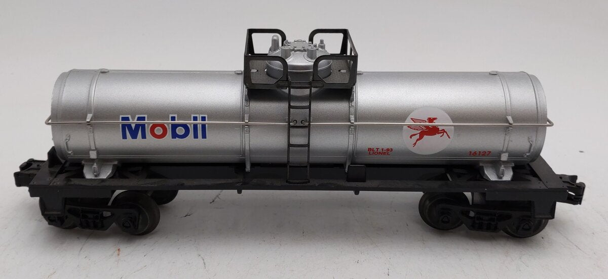 Lionel 6-16127 O Gauge Mobil Oil Corporation Single-Dome Tank Car EX