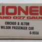 Lionel 6-9556 O Gauge Chicago & Alton "Wilson" Passenger Car EX/Box