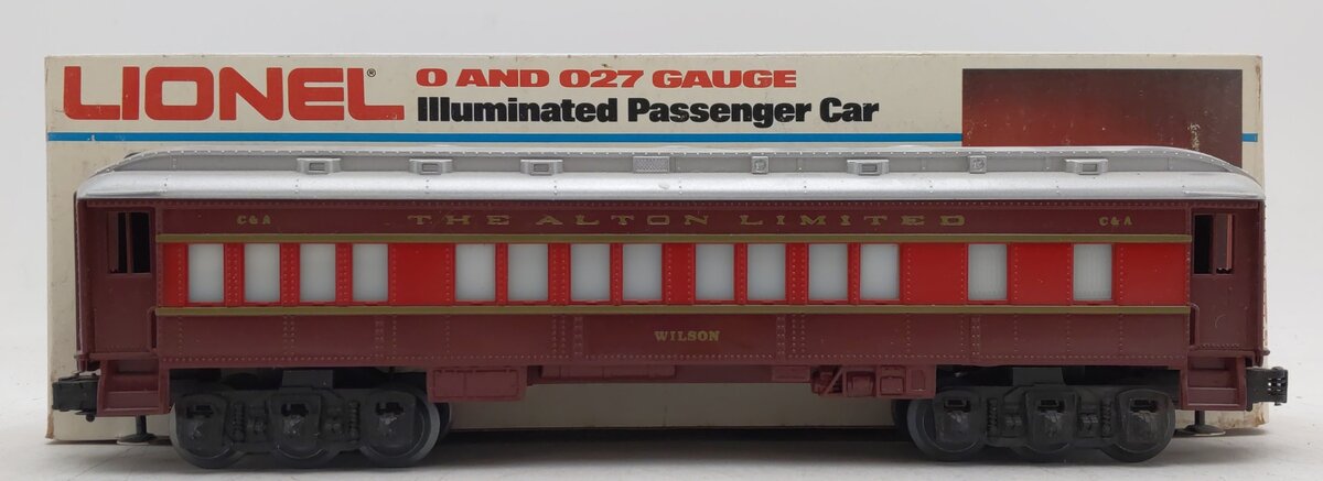 Lionel 6-9556 O Gauge Chicago & Alton "Wilson" Passenger Car EX/Box