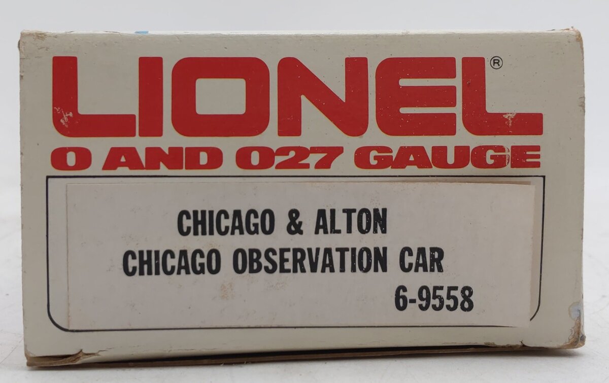 Lionel 6-9558 O Gauge Chicago & Alton 