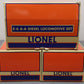 Lionel 6-14547 Burlington E-5 AA Diesel Locomotive Set EX/Box