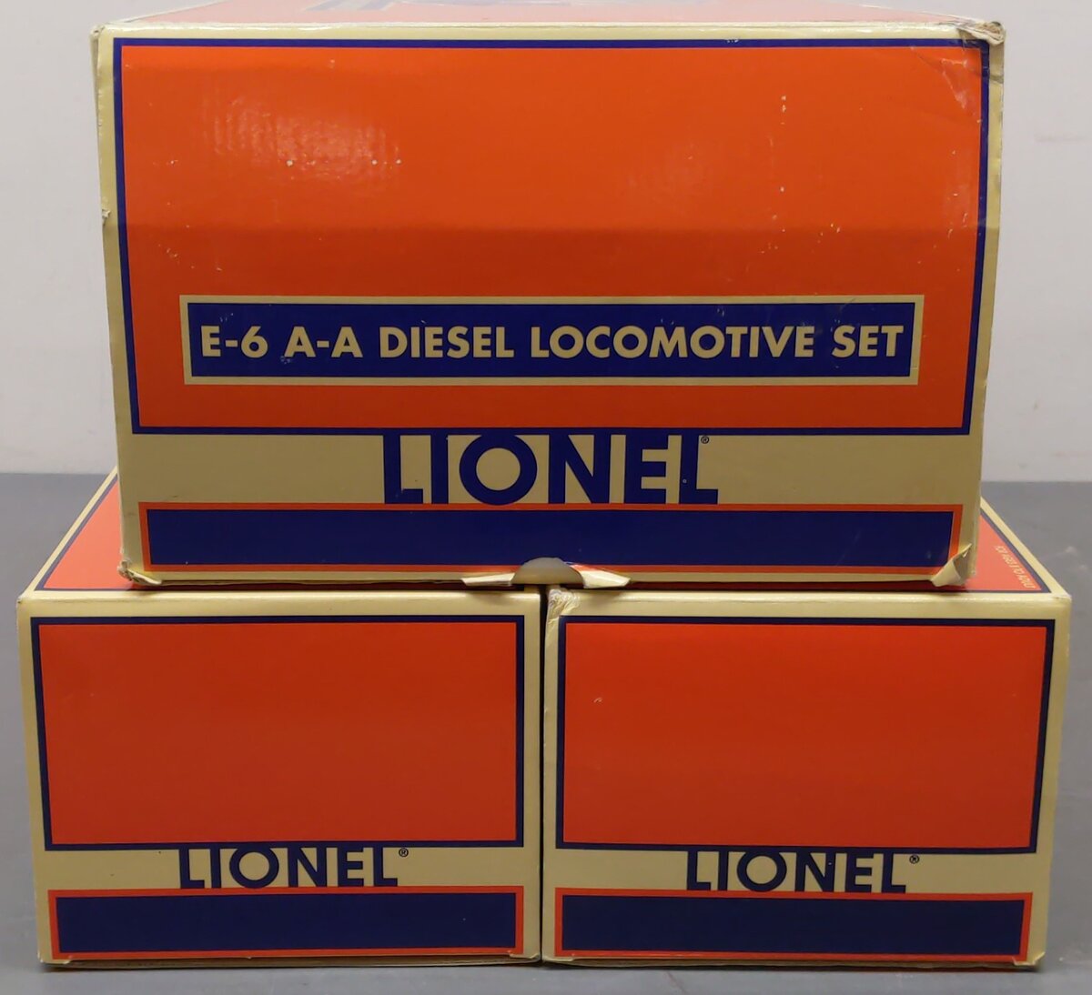 Lionel 6-14547 Burlington E-5 AA Diesel Locomotive Set EX/Box