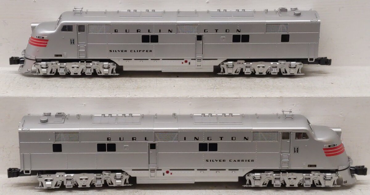 Lionel 6-14547 Burlington E-5 AA Diesel Locomotive Set EX/Box