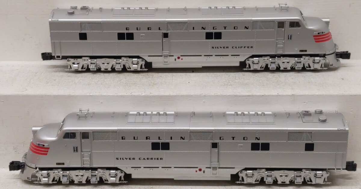 Lionel 6-14547 Burlington E-5 AA Diesel Locomotive Set EX/Box