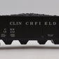 Lionel 6-16413 O Gauge Clinchfield 4-Bay Hopper with Coal Load LN/Box