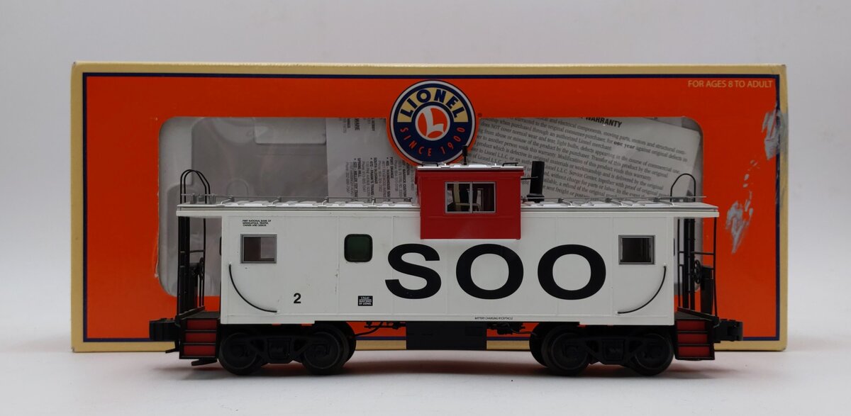 Lionel 6-17641 SOO Line Extended Vision Caboose LN/Box