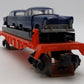 Lionel 6-16933 O Gauge Lionel Lines Flatcar with 2 Blue Automobiles LN/Box