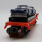 Lionel 6-16933 O Gauge Lionel Lines Flatcar with 2 Blue Automobiles LN/Box