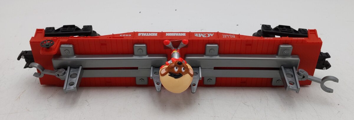 Lionel 6-16980 O Gauge WB Speedy Gonzales Missile Flatcar #6823 EX/Box
