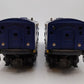 Lionel 6-18117 O Gauge Santa Fe Blue/Yellow F3 AA Diesel Set EX/Box