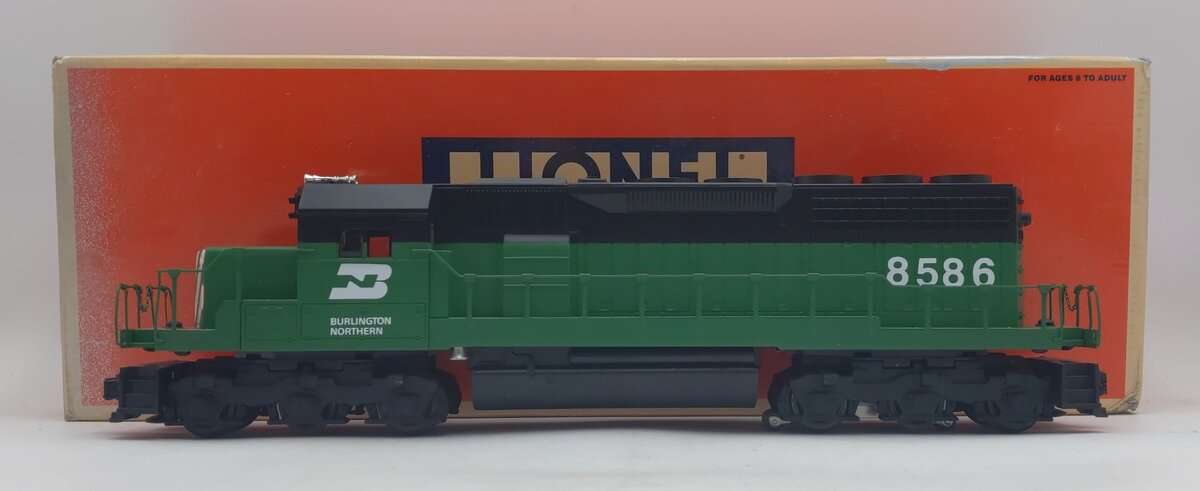Lionel 6-18208 O Gauge Burlington Northern SD-40 Dummy Diesel Locomotive #8586 LN/Box