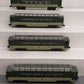 Lionel 6-19166 O Northern Pacific Aluminum Full Vista Dome 4-Car Passenger Set EX/Box