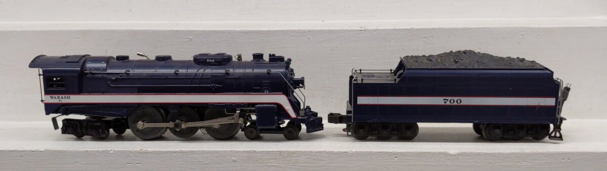Lionel 6-18046 O Gauge Wabash Hudson 4-6-4 Steam Locomotive & Tender #700 LN/Box