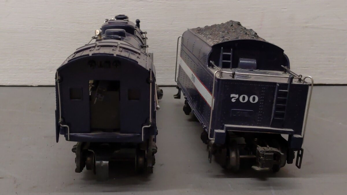 Lionel 6-18046 O Gauge Wabash Hudson 4-6-4 Steam Locomotive & Tender #700 LN/Box