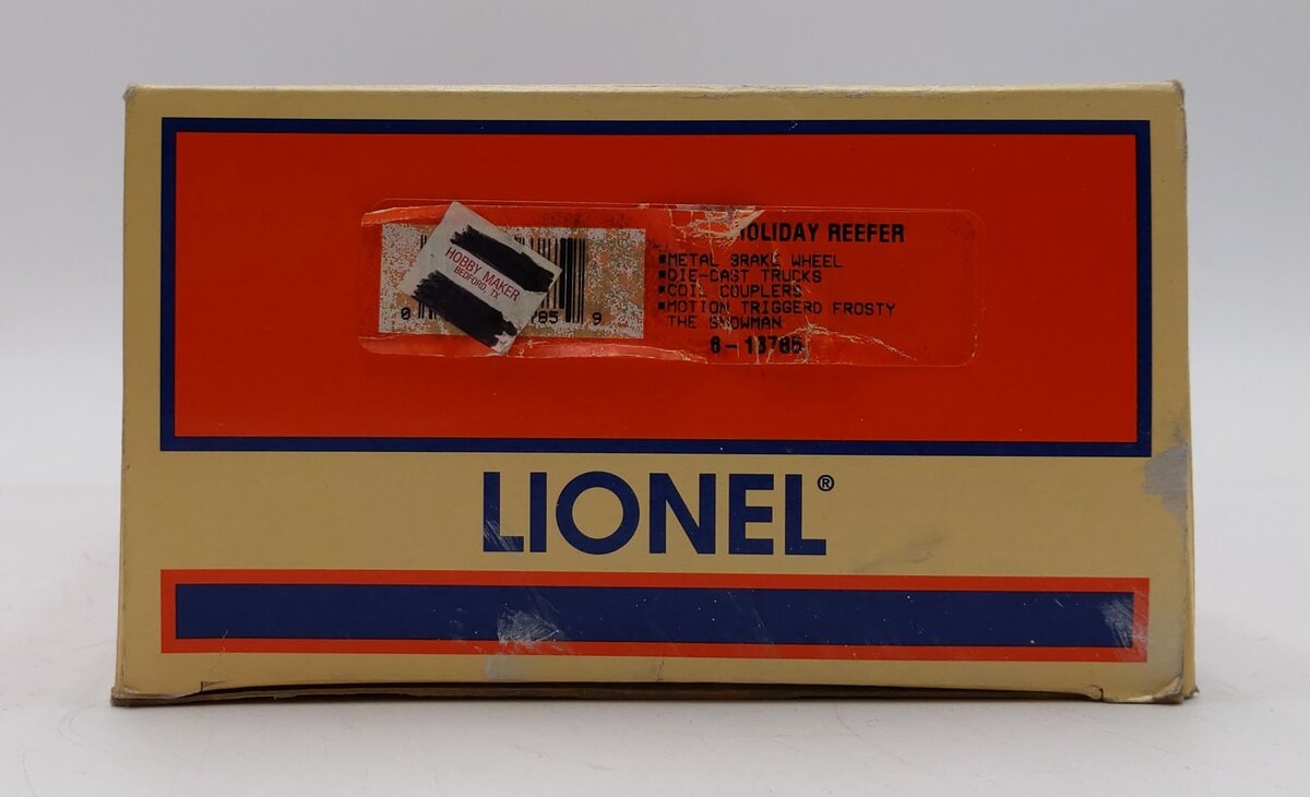 Lionel 6-16785 O Happy Holidays Music Reefer #5700 LN/Box