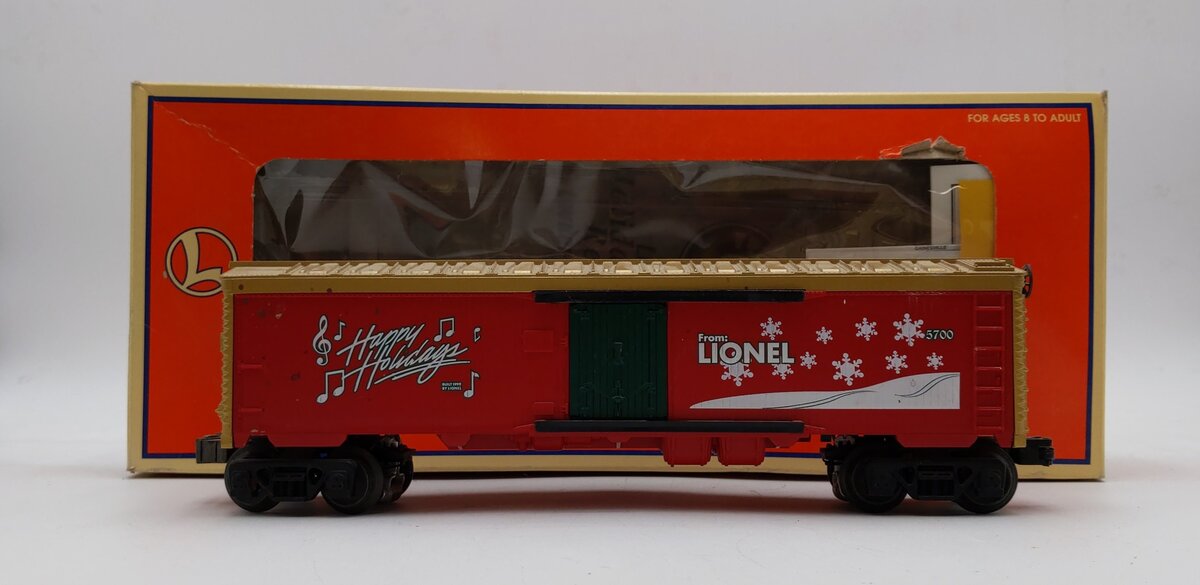 Lionel 6-16785 O Happy Holidays Music Reefer #5700 LN/Box