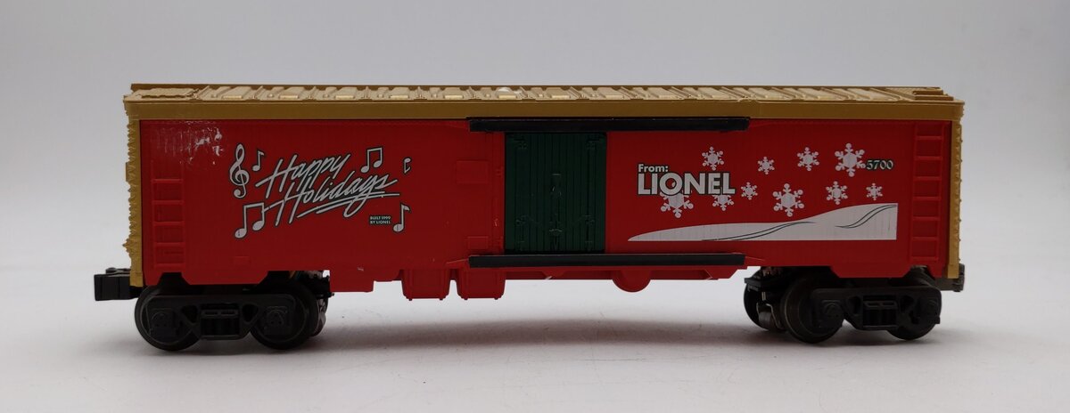 Lionel 6-16785 O Happy Holidays Music Reefer #5700 LN/Box