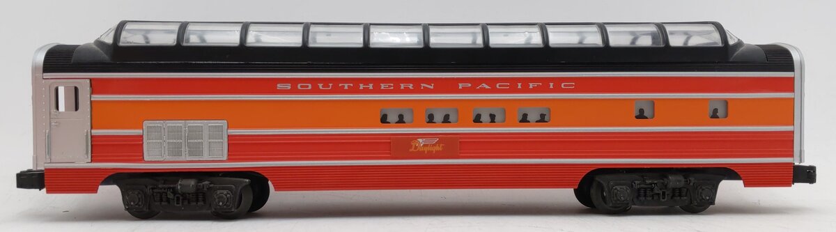 Lionel 6-19107 O Gauge Southern Pacific Daylight Full Vista Dome Passenger Car VG/Box
