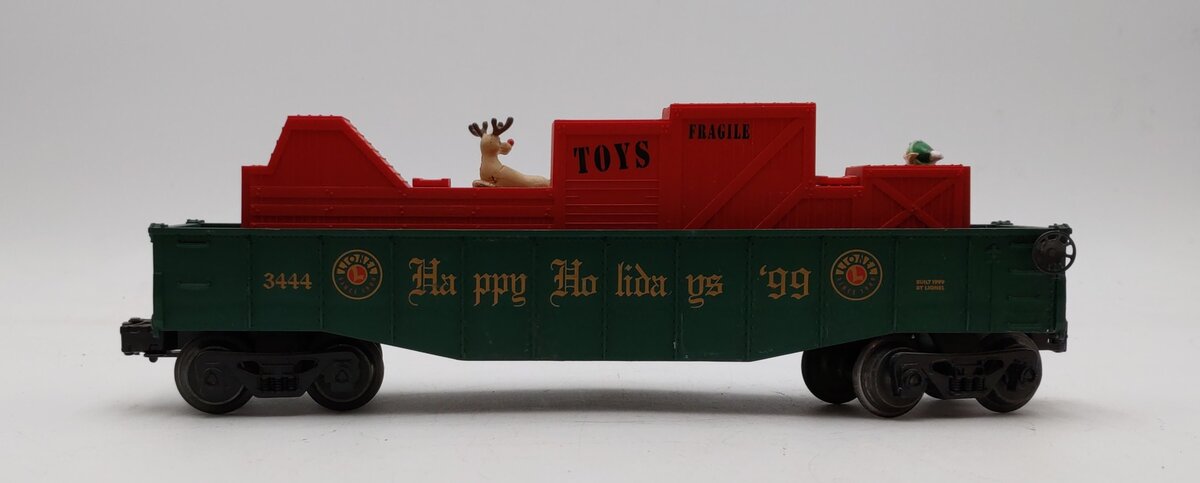 Lionel 6-16795 O Gauge Elf & Rudolph Animated Gondola EX/Box