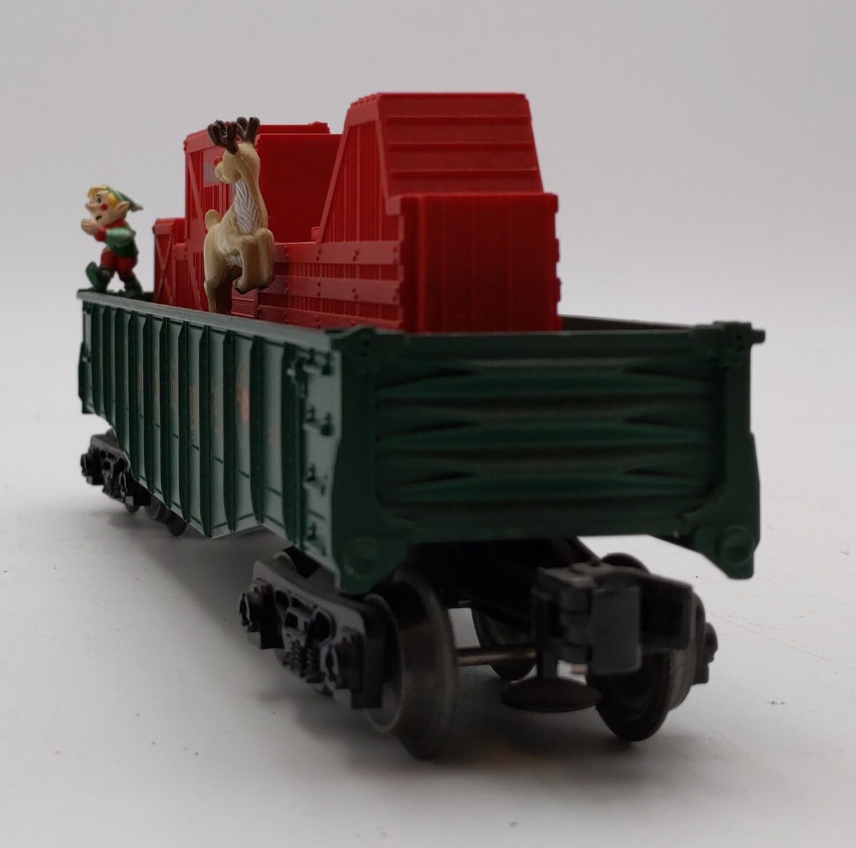 Lionel 6-16795 O Gauge Elf & Rudolph Animated Gondola EX/Box